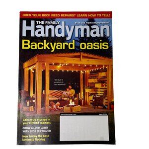 The Family Handyman Magazine June 2015 Tips Tricks Techniques u